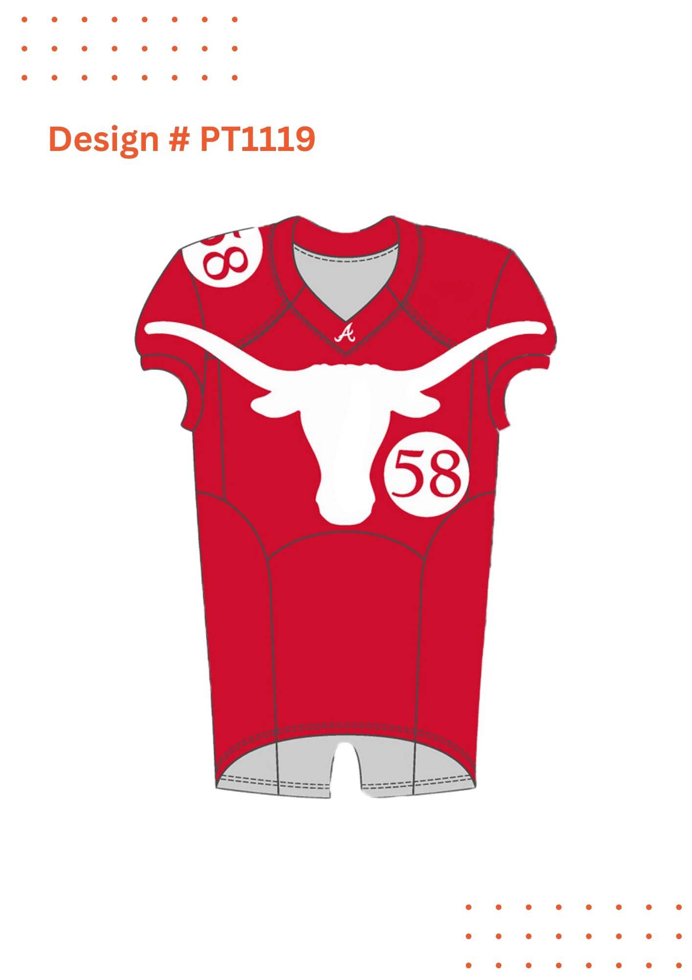 Custom Football Uniform Mockups